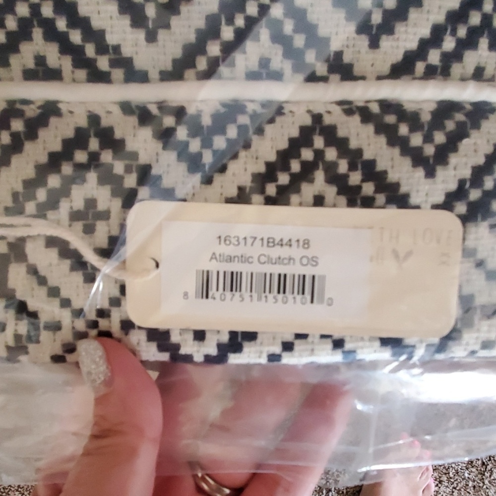 NWT Vintage Spell & the gypsy Atlantic Clutch FIRM, no bundle discounts. - Picture 6 of 6